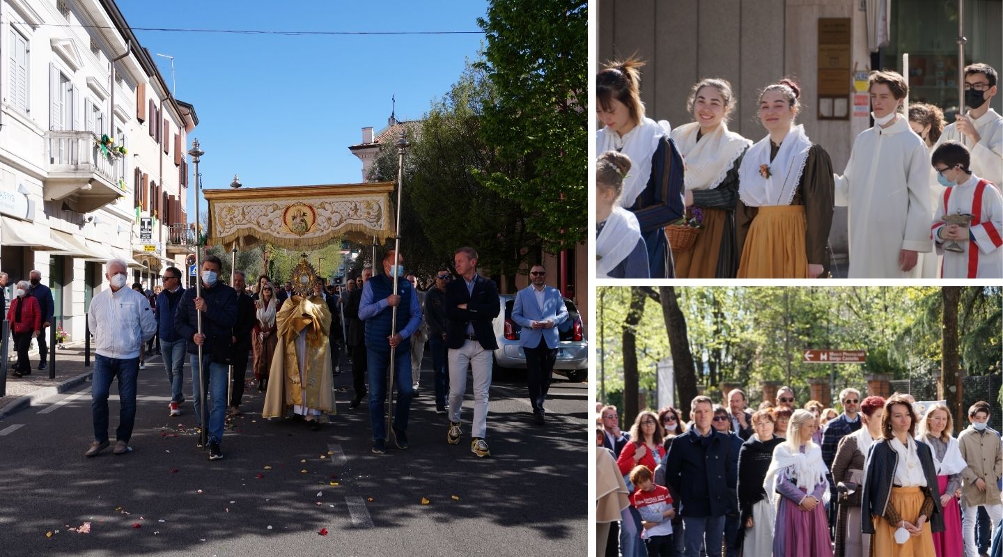 Immagine per Il Resurrexit ritorna a San Rocco, in 200 celebrano in cammino la Pasqua